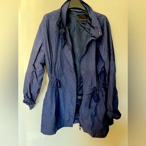 Banana Republic Navy Rain Jacket